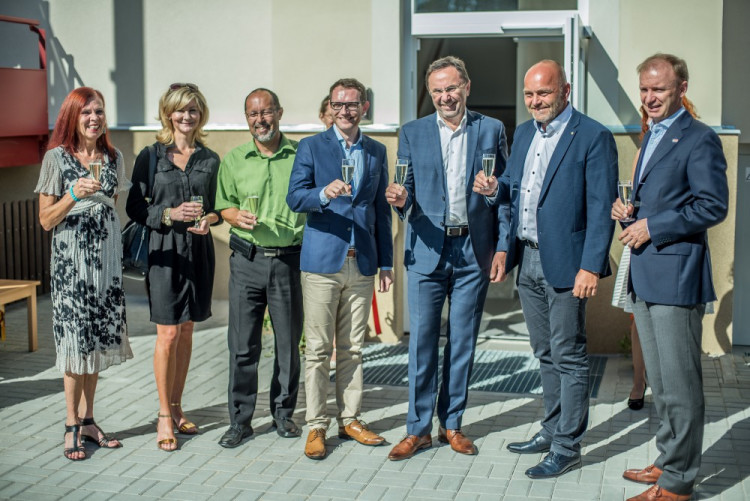 Slavnostní otevření nové školky v ulici Adolfa Trägera