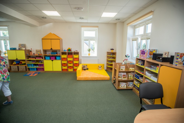 Slavnostní otevření nové školky v ulici Adolfa Trägera