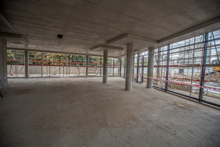 Dokončení hrubé stavby Piana