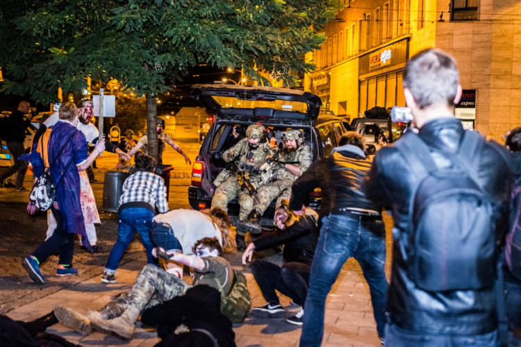 Brnem se převalila vlna nemrtvých, Autor: Tomáš Hrivňák