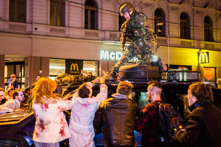 Brnem se převalila vlna nemrtvých, Autor: Tomáš Hrivňák