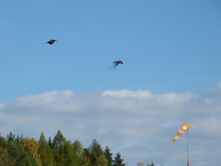 Drakiáda na letišti v Henčově