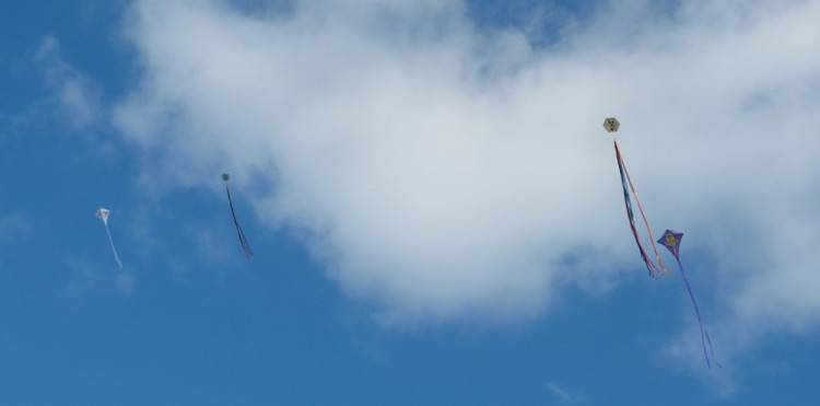 Drakiáda na letišti v Henčově