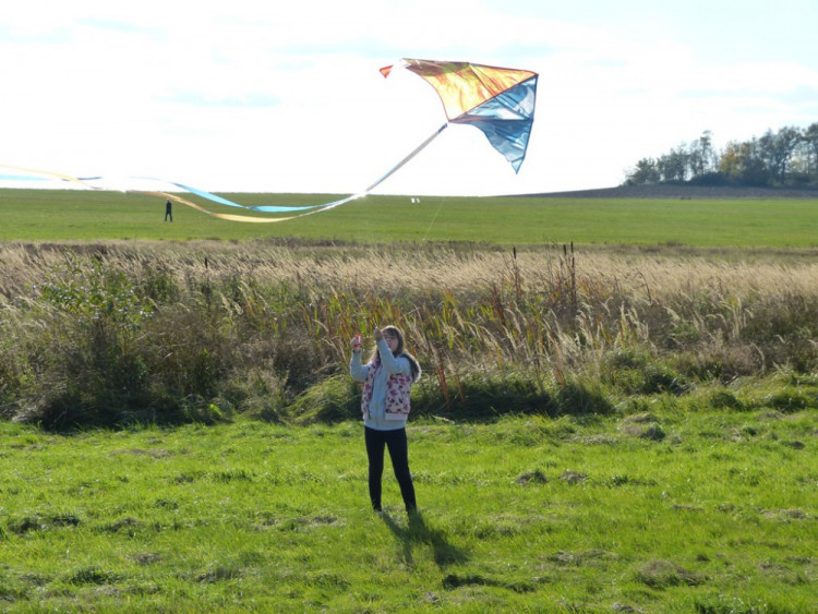 Drakiáda na letišti v Henčově