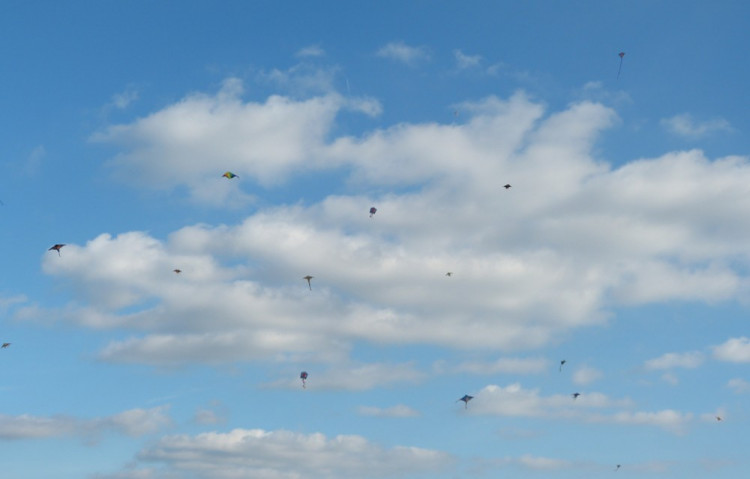 Drakiáda na letišti v Henčově