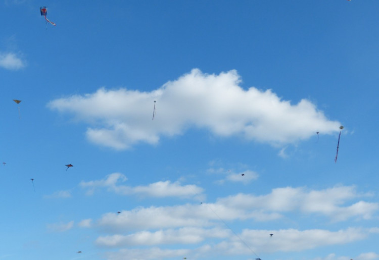 Drakiáda na letišti v Henčově