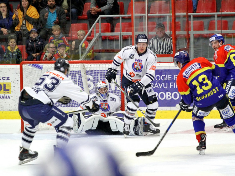 Situace těsně před gólem na konečných 5:2