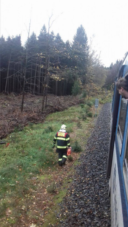 Cesta do Křižan vlakem se protáhla na čtyři hodiny