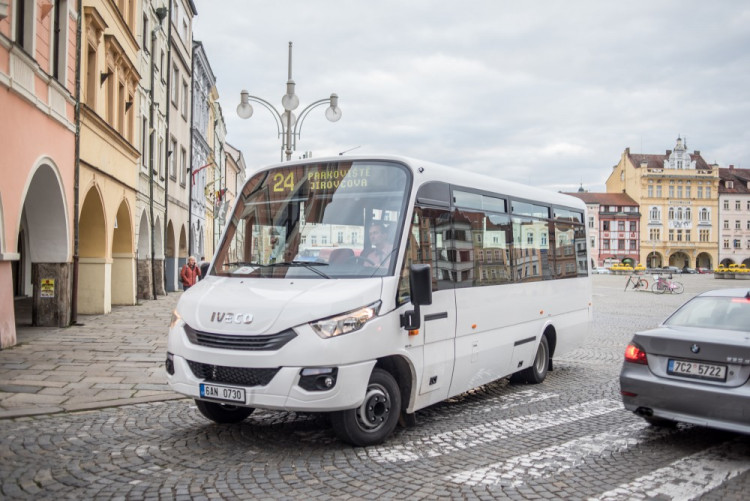 Nová linka MHD v Českých Budějovicích