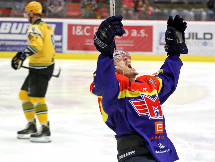 Dostálkova oslava gólu na 3:0