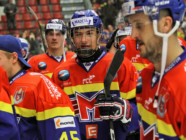 Šestnáctiletý útočník Martin Beránek po svém premiérovém startu v dresu motoráckého A týmu