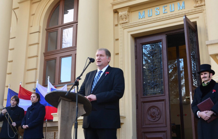 Slavnostní zahájení výstavy.