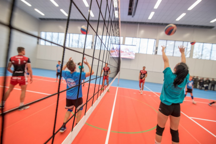 Otevření nové tělocvičny ZŠ Oskara Nedbala