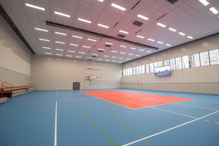 Otevření nové tělocvičny ZŠ Oskara Nedbala