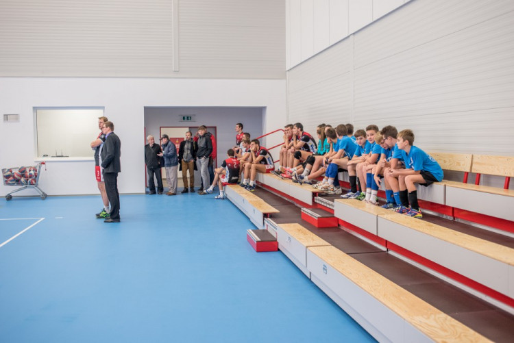 Otevření nové tělocvičny ZŠ Oskara Nedbala