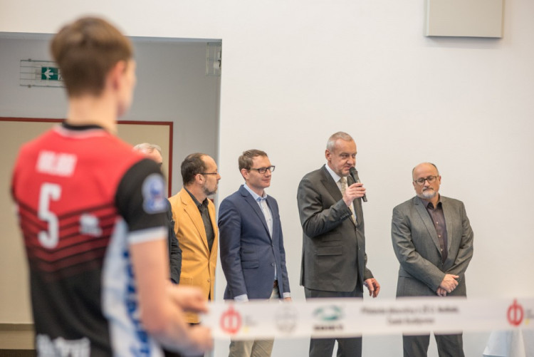 Otevření nové tělocvičny ZŠ Oskara Nedbala