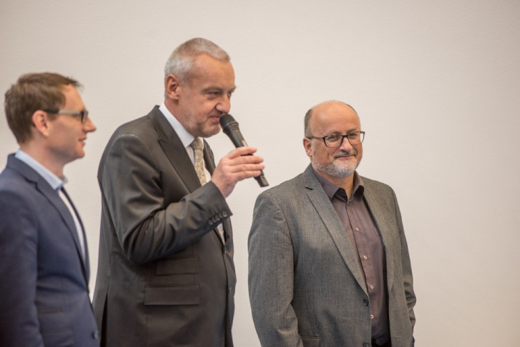 Otevření nové tělocvičny ZŠ Oskara Nedbala