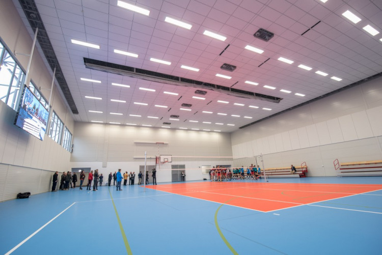 Otevření nové tělocvičny ZŠ Oskara Nedbala