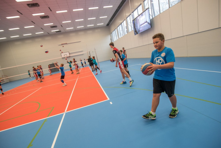 Otevření nové tělocvičny ZŠ Oskara Nedbala