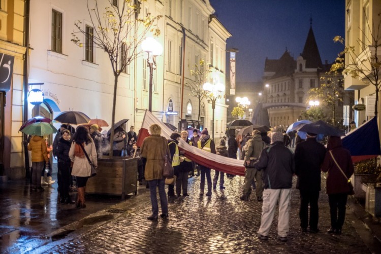 Rozsviťme demokracii v Českých Budějovicích
