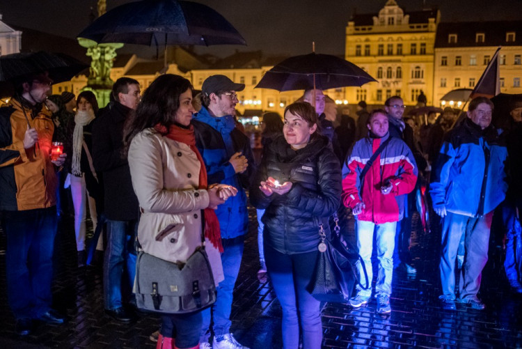 Rozsviťme demokracii v Českých Budějovicích