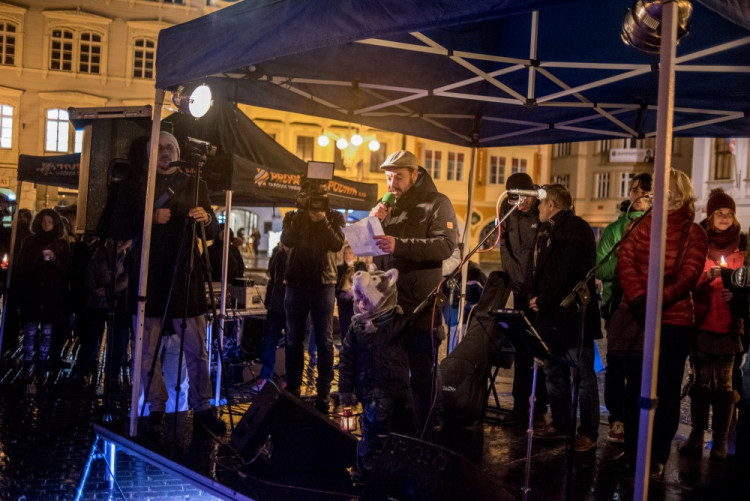 Rozsviťme demokracii v Českých Budějovicích