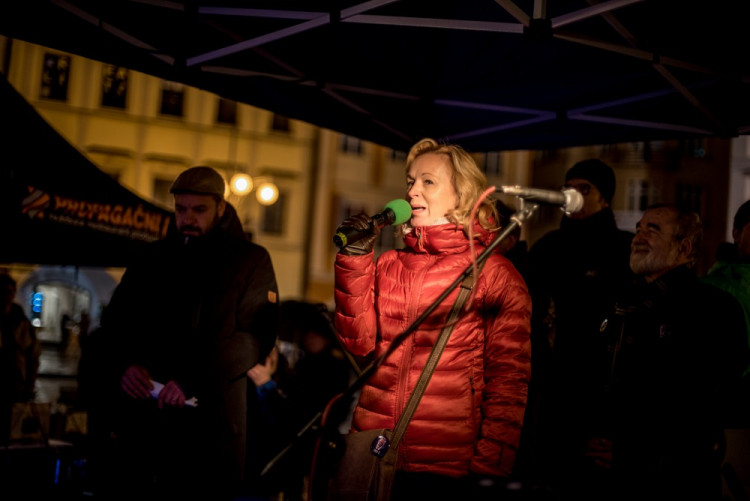 Rozsviťme demokracii v Českých Budějovicích