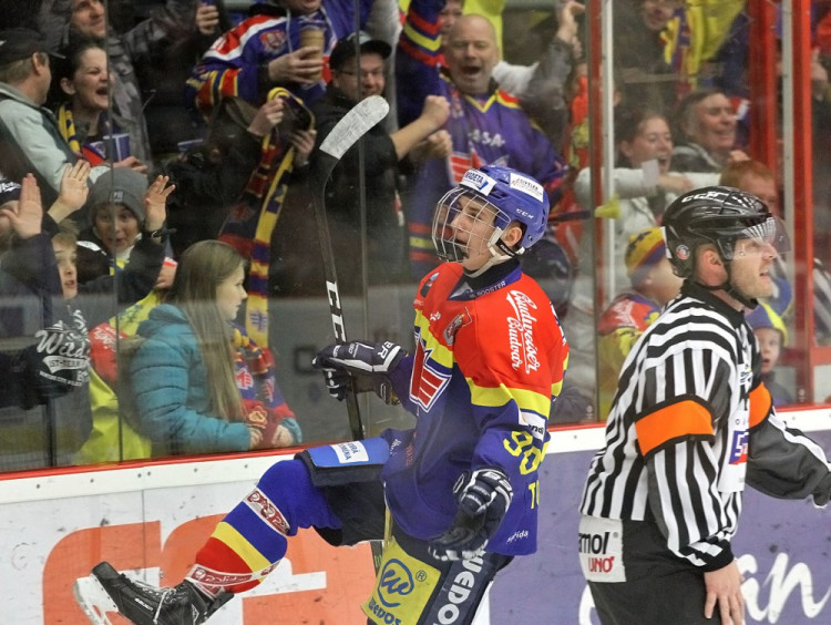 Matěj Toman se blýskl dvěma brankami