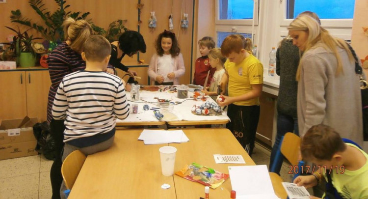 Vánoční dílny v ZŠ Seifertova