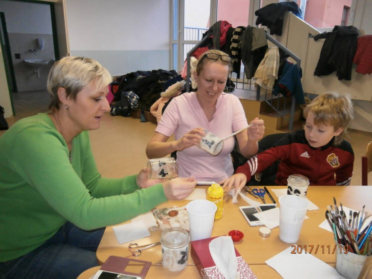 Vánoční dílny v ZŠ Seifertova