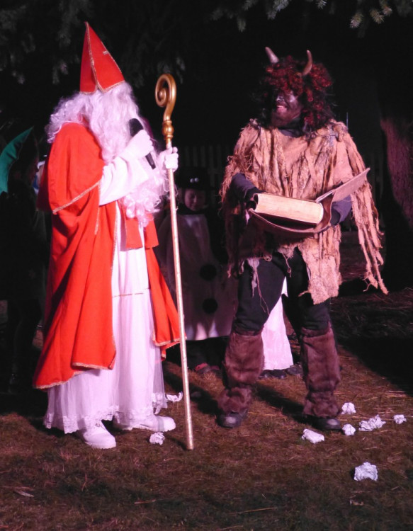 Rozsvícení vánočního stromečku v Cejli na Jihlavsku