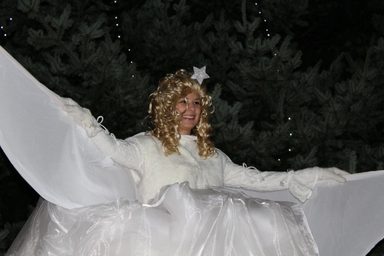 Rozsvícení vánočního stromečku v Cejli na Jihlavsku