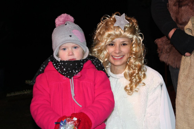 Rozsvícení vánočního stromečku v Cejli na Jihlavsku