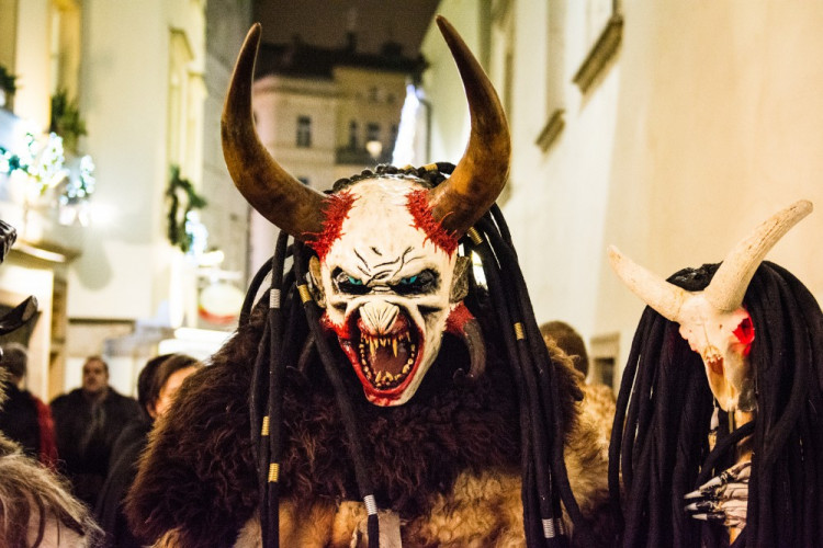 Krampus v Brně, autor: Tomáš Hrivňák