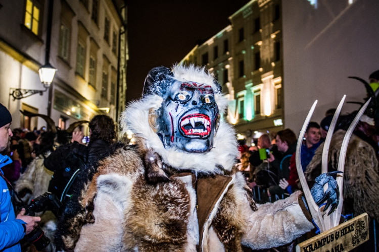 Krampus v Brně, autor: Tomáš Hrivňák