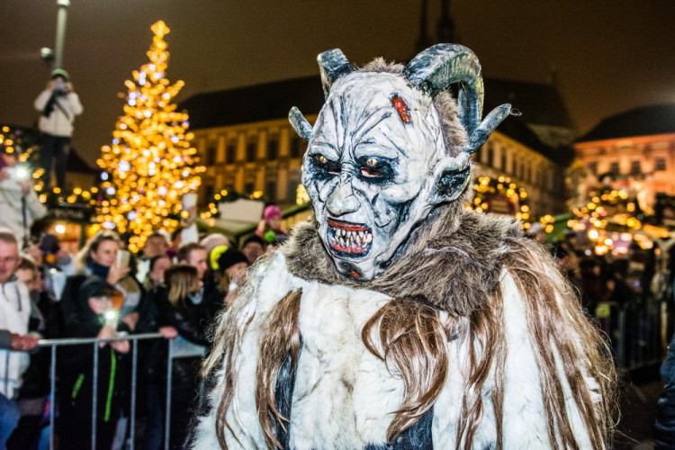 Krampus v Brně, autor: Tomáš Hrivňák