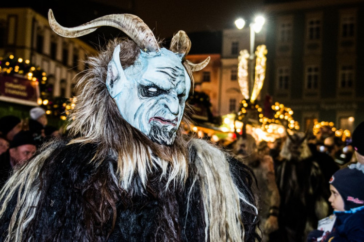 Krampus v Brně, autor: Tomáš Hrivňák