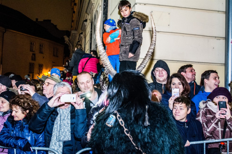 Krampus v Brně, autor: Tomáš Hrivňák