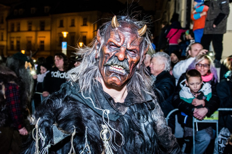 Krampus v Brně, autor: Tomáš Hrivňák