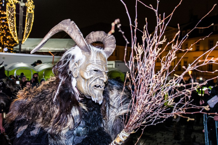 Krampus v Brně, autor: Tomáš Hrivňák