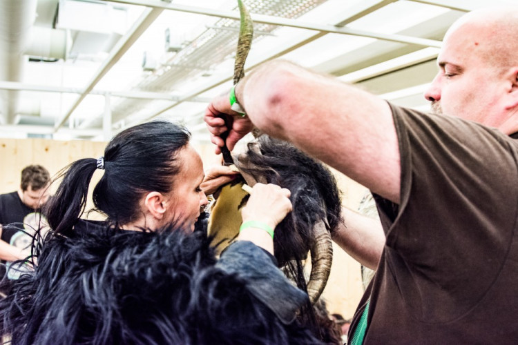 Krampus v Brně, autor: Tomáš Hrivňák