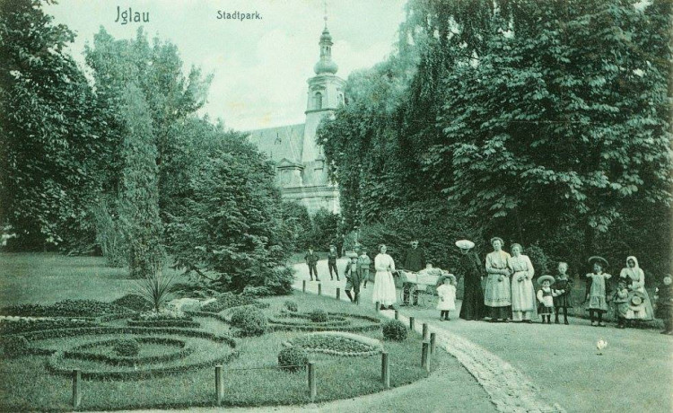 Starý jihlavský hřbitov u svatého Ducha