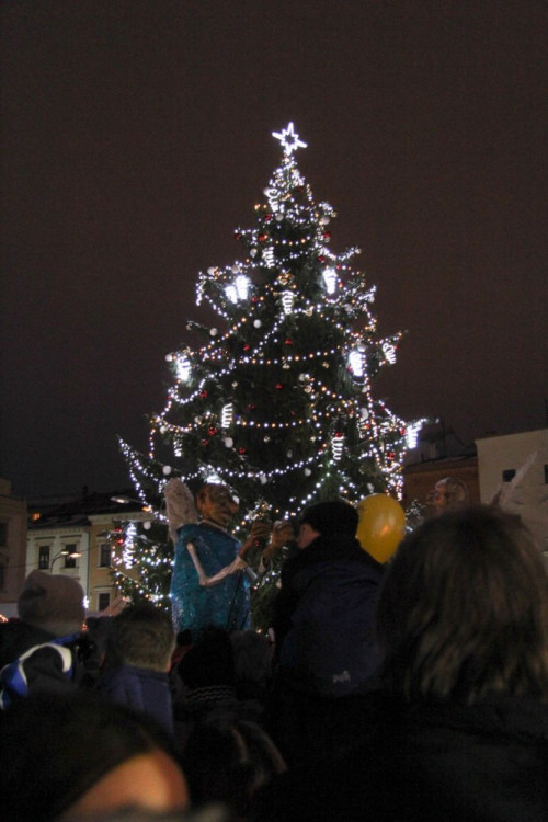 Rozsvícení vánočního stromečku v Jihlavě