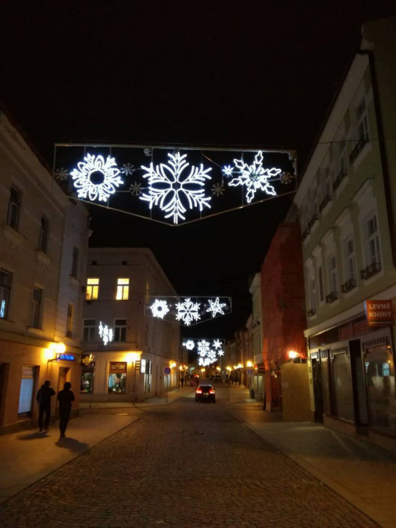 Rozsvícení vánočního stromečku v Jihlavě