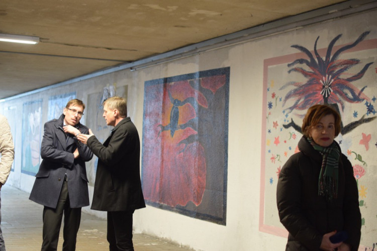 Slavnostní otevření Galerie v podchodu