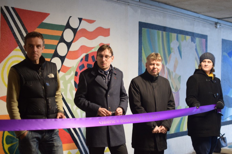 Slavnostní otevření Galerie v podchodu