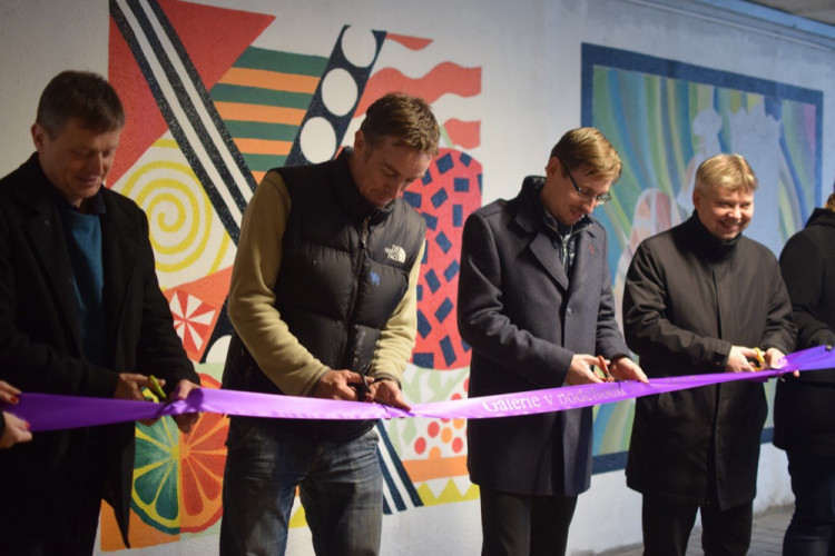 Slavnostní otevření Galerie v podchodu