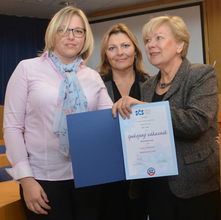 Spokojený zákazník Jihočeského kraje 2017