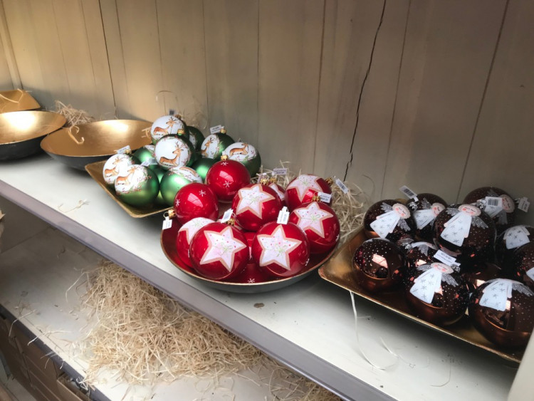 Ručně vyráběné ozdoby ze Zahradnického centra Ferenčík