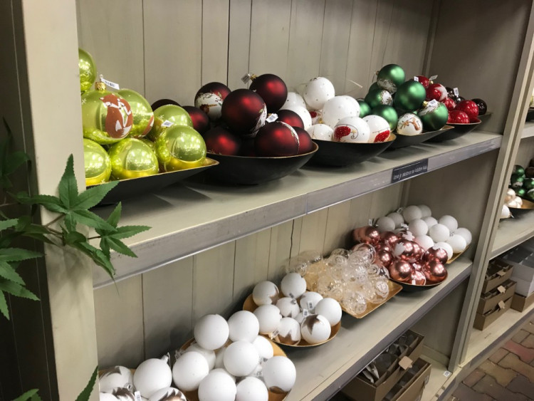 Ručně vyráběné ozdoby ze Zahradnického centra Ferenčík